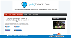 Desktop Screenshot of cyclinginstructor.com